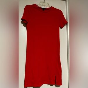 Ribbed T-Shirt Dress Forever 21